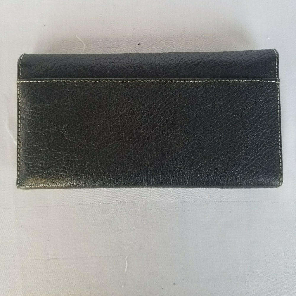 EUC Kate Spade Black Pebble Grain Leather Wallet - Picture 6 of 7